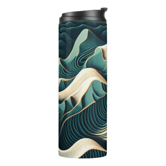 Flowing Harmony Thermosbecher (Nach links gedreht)