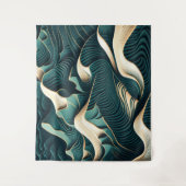 Flowing Harmony Wandteppich (Vorderseite)