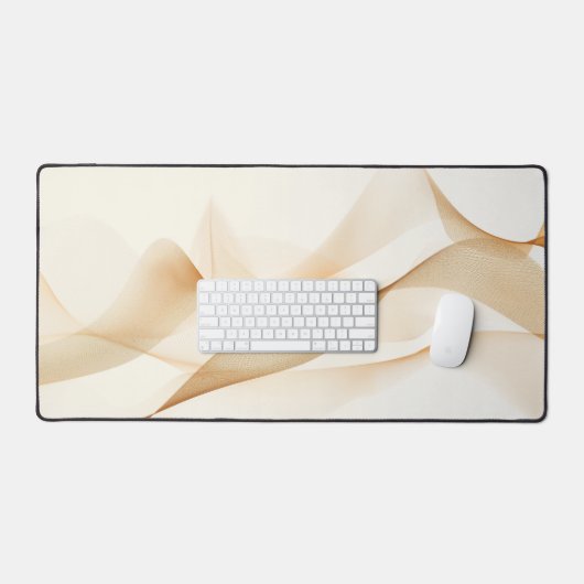 Flowing lines background in sepia shades schreibtischunterlage (Tastatur & Maus)