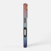 Flowing Pickleball Court Energy Art Phone Case iPhone 16 Hülle (Rechte Seite)