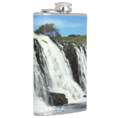 Flowing Waters of Hopkins Falls Flachmann (Rechts)