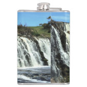 Flowing Waters of Hopkins Falls Flachmann (Rückseite)