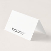 Flowing Waters of Hopkins Falls Greeting Card (Rückseite)