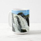 Flowing Waters of Hopkins Falls Kaffeetasse (Vorderseite Links)