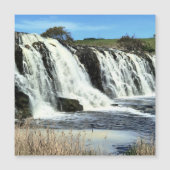 Flowing Waters of Hopkins Falls Magnetic Card Magnetkarte (Vorderseite)