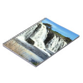 Flowing Waters of Hopkins Falls Notizblock (Linke Seite)