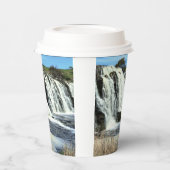 Flowing Waters of Hopkins Falls Pappbecher (Links)