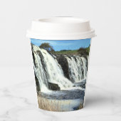 Flowing Waters of Hopkins Falls Pappbecher (Rückseite)