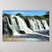 Flowing Waters of Hopkins Falls Poster (Vorne)