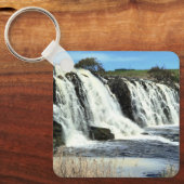 Flowing Waters of Hopkins Falls Schlüsselanhänger (Vorderseite)