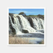 Flowing Waters of Hopkins Falls Serviette (Vorderseite)