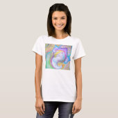 Flowly der T - Shirt der Ganesh Yoga-Frauen (Vorne ganz)