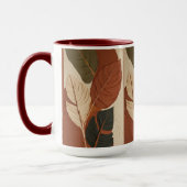 Flows | Abstrakte Bleilackierung Tasse (Links)