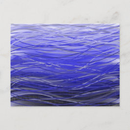 Flows Indigo Water - Postkarte