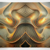 Flows Modern Gold Sweet 16 Party Einladungen (Innenseite Mitte)