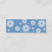 FlowsCreek-Visitenkarte Mini Visitenkarte (Rückseite)