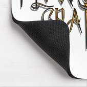 Flowstone Grafik-Logo Mousepad (Ecke)