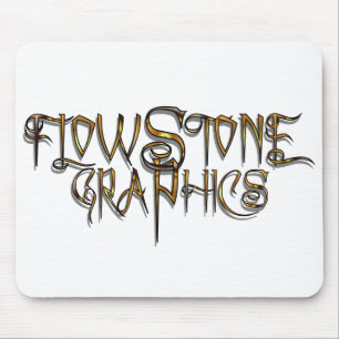 Flowstone Grafik-Logo Mousepad