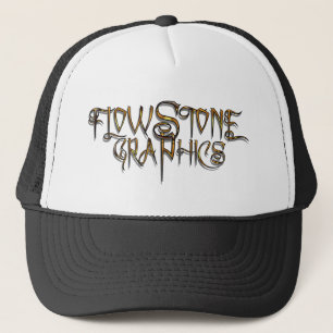 Flowstone Grafik-Logo Truckerkappe