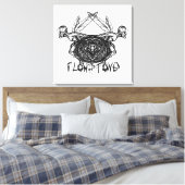 Flowstone Grafik Pixies Logo Leinwanddruck (Insitu (Schlafzimmer))