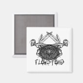 Flowstone Grafik Pixies Logo Magnet (Vorderseite/Rückseite)