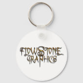 Flowstone Graphics Logo Schlüsselanhänger (Rückseite)