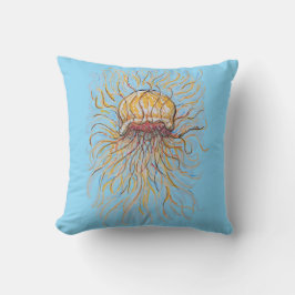 Flowy Jellyfish Kissen