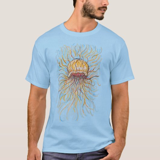 Flowy Jellyfish T-Shirt (Vorderseite)