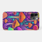 Flowy Neon Mushrooms Dance Case-Mate iPhone Hülle (Rückseite (Horizontal))