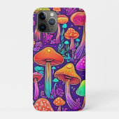 Flowy Neon Mushrooms Dance Case-Mate iPhone Hülle (Rückseite)