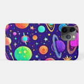 Flowy Neons: Planeten & Sterne Case-Mate iPhone Hülle (Rückseite (Horizontal))