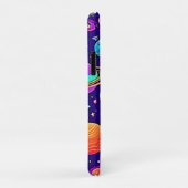 Flowy Neons: Planeten & Sterne Case-Mate iPhone Hülle (Hinten/Rechts)