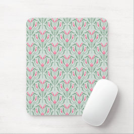 Flowy Pink Knospe Mousepad