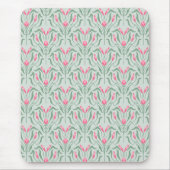 Flowy Pink Knospe Mousepad (Vorne)