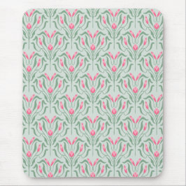 Flowy Pink Knospe Mousepad