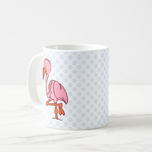 Floyd-Flamingo Kaffeetasse (Vorderseite Links)
