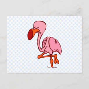 Floyd Flamingo Postkarte
