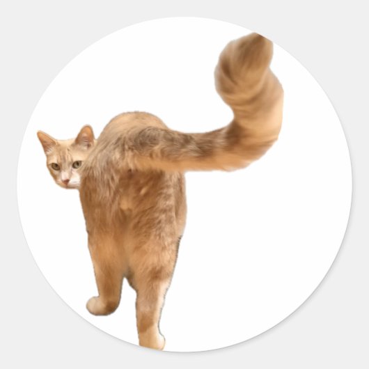 Floyd Hintern Sticker - Mit Gesicht! (Vorderseite)