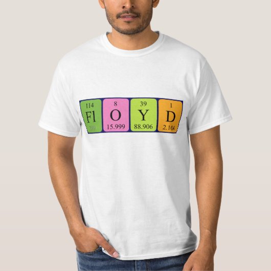 Floyd Periodenname Shirt (Vorderseite)