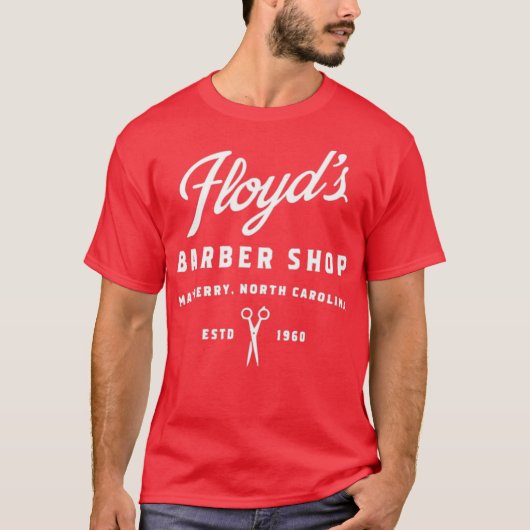Floyd's Barber Shop - Mayberry T-Shirt (Vorderseite)