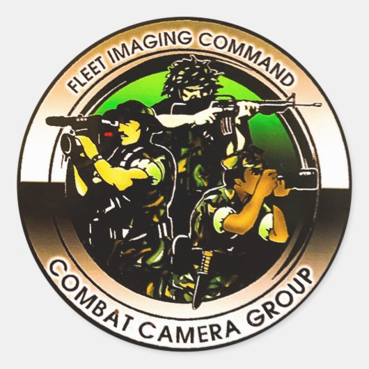FLTIMAGCOMPAC Combat Camera Sticker (Vorderseite)