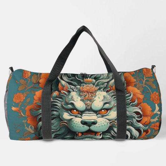 Flu Lion of Wisdom Duffle Bag (Rückseite)