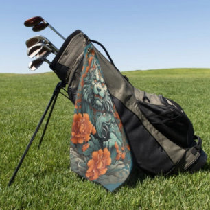 Flu Löwe der Weisheit  Golfhandtuch
