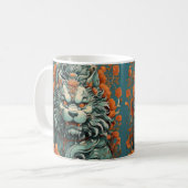 Flu Löwe der Weisheit Kaffeetasse (Vorderseite Links)