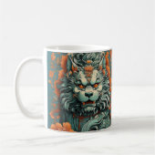 Flu Löwe der Weisheit Kaffeetasse (Links)