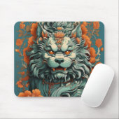 Flu Löwe der Weisheit Mousepad (Mit Mouse)