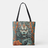 Flu Löwe der Weisheit Tasche (Rückseite)