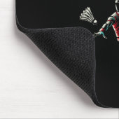 Fluat in der Badminton-Players-Shuttle Mousepad (Ecke)