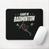 Fluat in der Badminton-Players-Shuttle Mousepad (Mit Mouse)