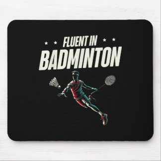Fluat in der Badminton-Players-Shuttle Mousepad